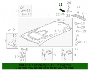 Ceiling microphone CRV 17-22