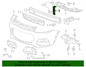 Buick Encore 13-19 Front Panel Bracket