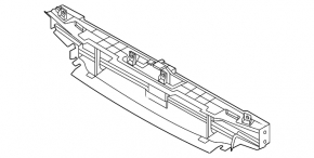 Lower radiator deflector blinds for BMW 7 G70 23-25
