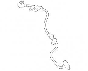 ABS sensor rear right Honda Accord 13-17