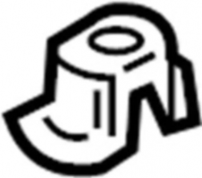 Spare wheel mount Nissan Maxima A36 16-