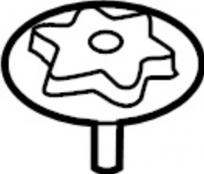 Spare wheel mount Nissan Maxima A36 16-