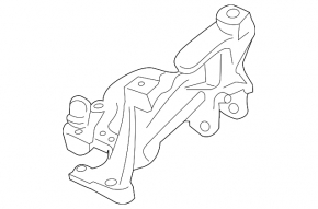 Front subframe bracket left Audi A6 C8 19-