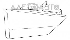Light inside trunk door right Lexus RX350 RX450h 16-22