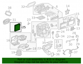 Chevrolet Equinox EV 24-26 Evaporator