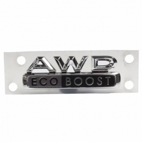 Emblem inscription AWD ECO BOOST tailgate Lincoln MKC 15-18
