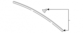 Hood Seal Ford Escape MK3 17-19 Rest