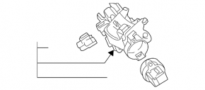 Mazda6 03-05 ignition switch