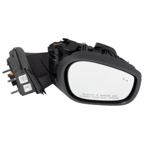 Side mirror right Ford Mustang Mach-E 21-23 16pins, black, turn signal, heating, backlight, auto folding, camera, BSM