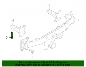 Front subframe mounting bolt (6 pcs.) Land Rover Range Rover Velar 18-23 90mm