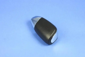 Dodge Journey 11 Gear Shift Knob - Black Leather, Scratches on Chrome and Leather