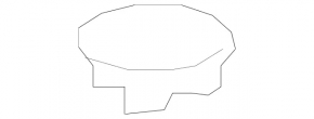Right hood hook for Mercedes W221