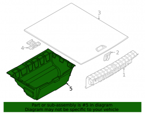 Trunk tray BMW i4 22-26