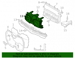 BMW iX 22-26 grille mount