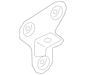 Battery tray bracket BMW 5 G30 18- 530e hybrid, 4.4T