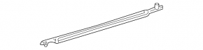 Door-glass molding, center rear right, Toyota Sienna 2010