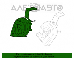 Left signal Chrysler 200 15-17 low