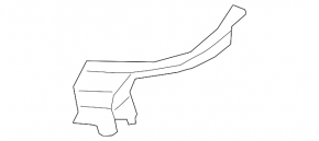 Left windshield wiper seal for Honda CRV 12-16