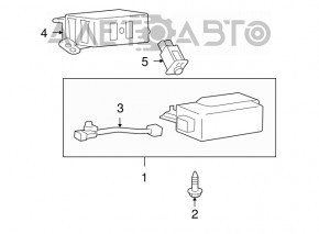 Tire Pressure Management Computer Lexus GX470 03-06