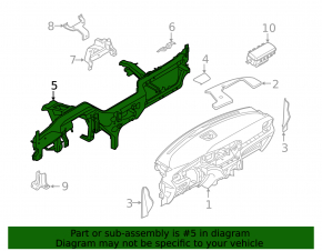 Under-torpedo pipe reinforcement Ford Explorer 20-