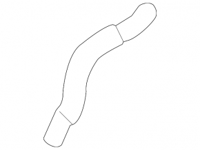 Upper cooling pipe assembly Mitsubishi Outlander 14-20 from 3 parts