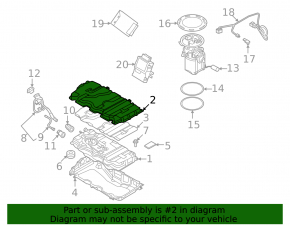 BMW 3 G20 21-25 Plug-in Fuel Tank Housing Upper Part