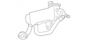 Lexus ES300h 13-13 EGR Cooler