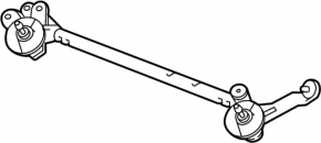 Windscreen wiper trapezoid with motor Infiniti Q50 14-20