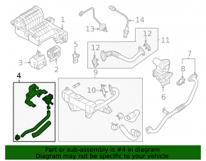 Solenoid valve on the intake Hyundai Ioniq 17-22 HEV, PHEV