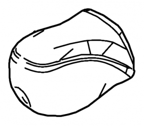 Gear knob Toyota Prius 50 16-22