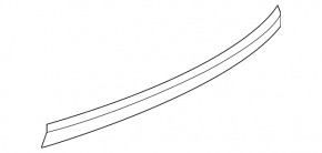 VW Atlas 24-25 chrome center light molding
