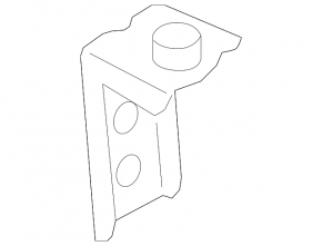 Rear right wing bracket BMW 5 G30 17-23