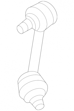 Rear left stabilizer link for Mitsubishi Outlander 22-25