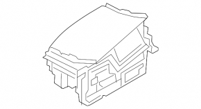 Projection onto the Audi E-Tron 22-23 windshield