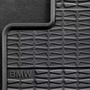 Set of interior mats BMW X3 F25 11-17 rubber black