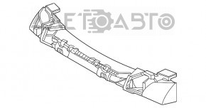 Toyota Highlander Front Bumper Absorber 20 - Upper