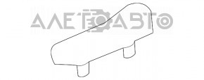 Left windshield wiper seal for Toyota Highlander 14-19