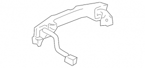 Door handle outer front left Lexus GS350 GS450h 08-11 keyless