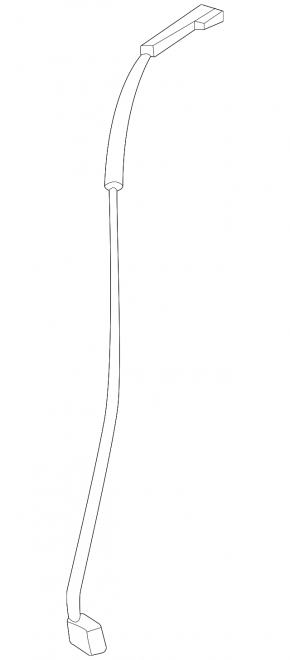 Nissan Ariya 23-25 front side rear right door seal