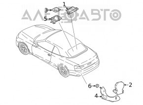 Bracket Telephone Antenna Booster Amplifier Audi A4 B9 17-