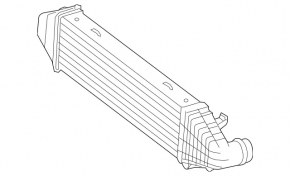 Intercooler Mercedes W212 E 250/350 11-16 2.1D, 3.0D