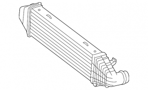 Intercooler Mercedes W212 E 250/350 11-16 2.1D, 3.0D