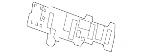 Bracket for parking sensor control unit Mercedes W213 E 17-23
