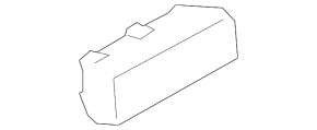 Ford Fusion mk5 passenger airbag indicator 13-20