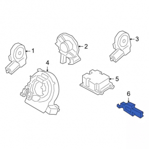 Lincoln MKZ 17 Driver's Seat Position Sensor 