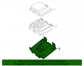 Ford Bronco Sport 21-25 Underhood Fuse Box Housing