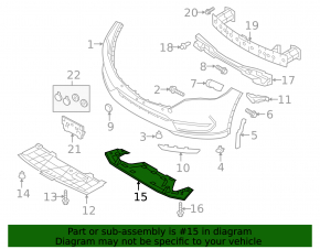 Mazda CX-5 17-21 Front Bumper Guard Rear