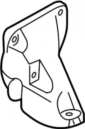 Engine Mount Bracket Left Nissan 350z