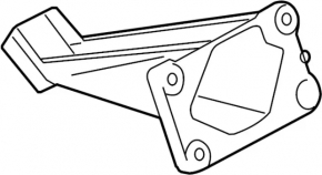 Engine Mount Bracket Left Nissan 350z