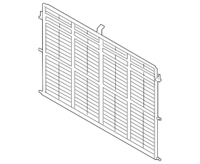 Radiator mesh protective BMW X5 G05 19-23 3.0T OEM